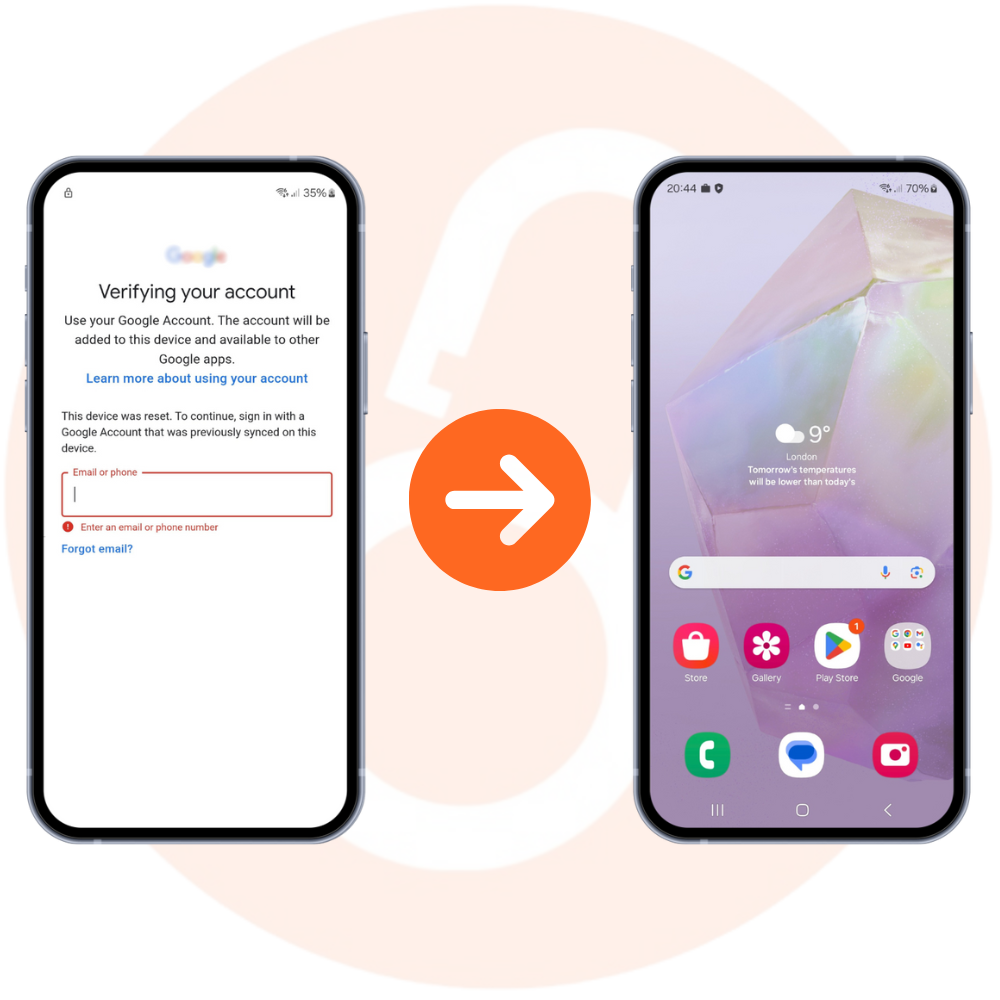 Samsung Locked to Unlocked
