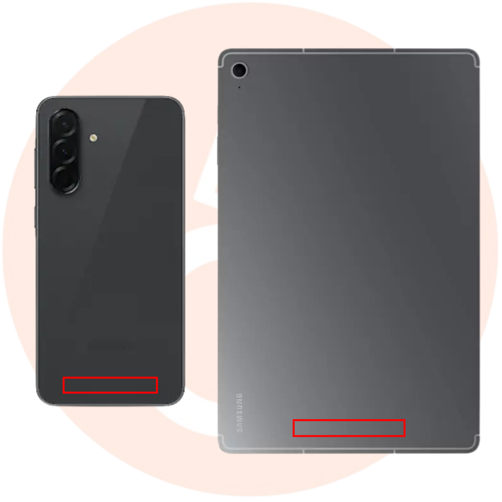 Find IMEI or Serial On back